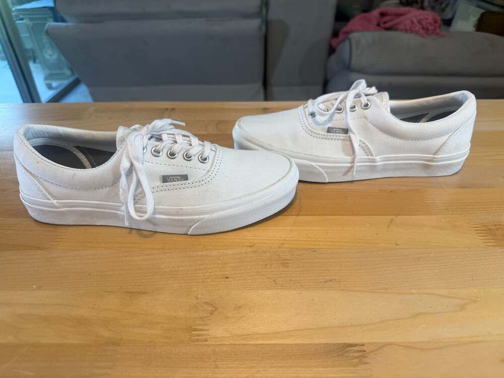 Vans Era Classic Canvas Sneakers in True White